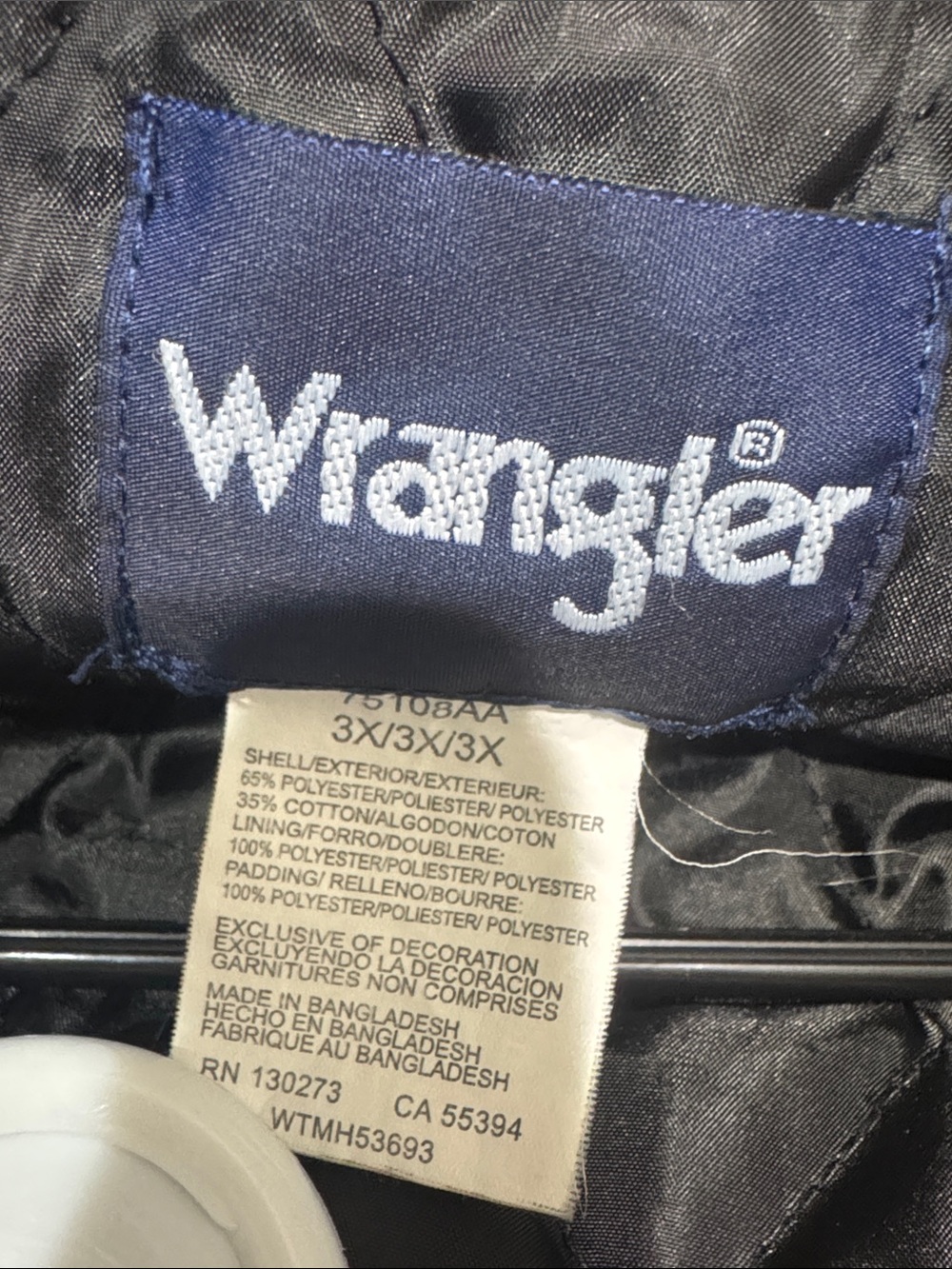 Wrangler Flannel Shacket - Picture 4 of 4